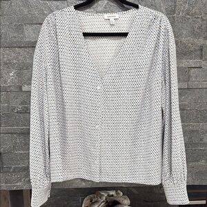 Nordstrom Patterned Blouse - Large